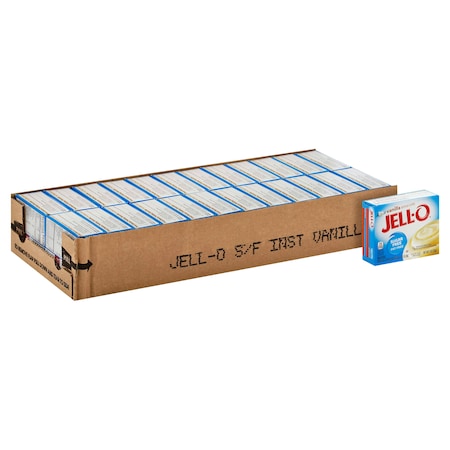 Jell-O Jell-O Sugar And Fat Free Vanilla Instant Pudding 1 oz., PK24 10043000205522